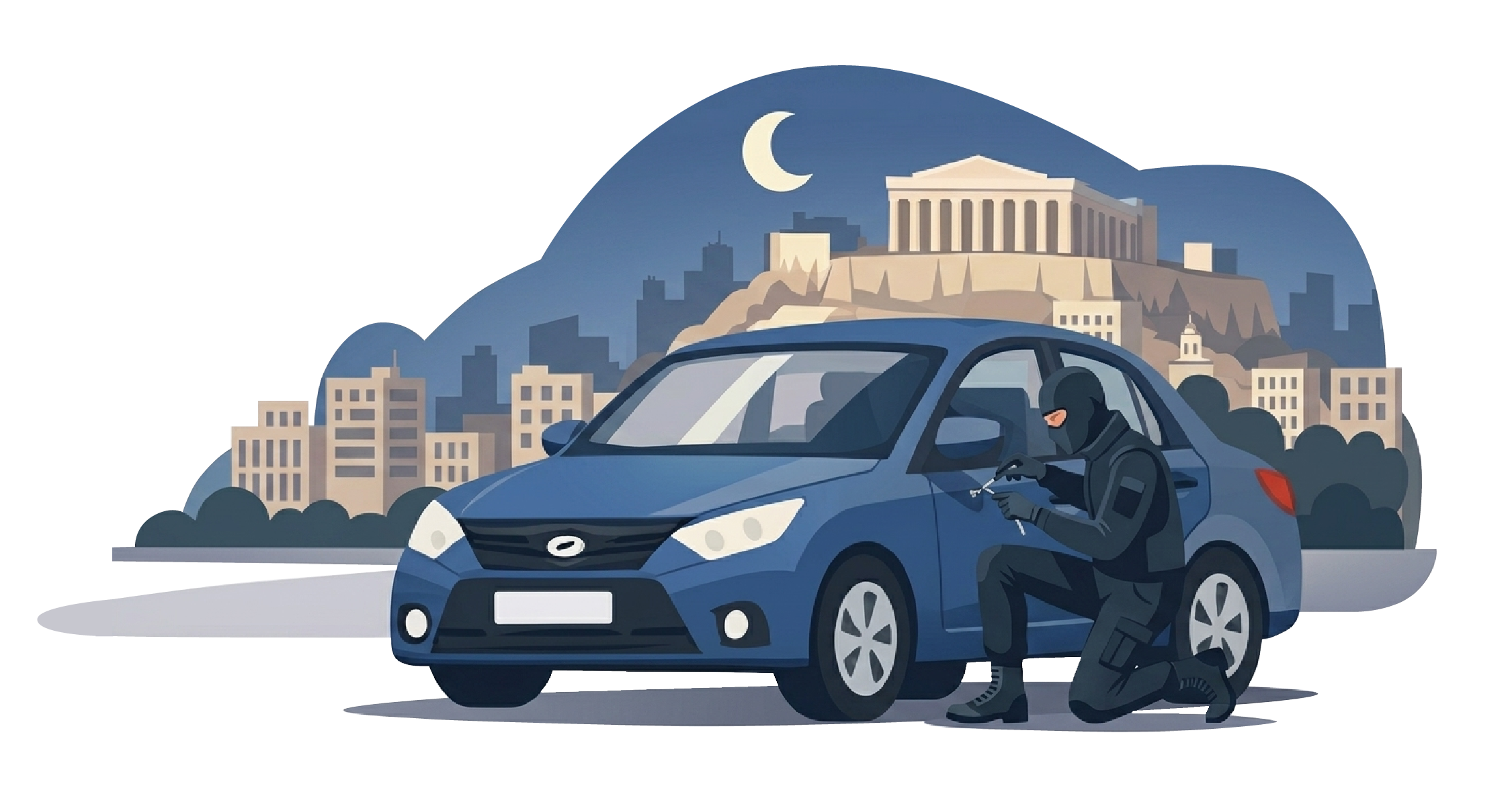 Er wordt gemiddeld elke drie uur een voertuig gestolen