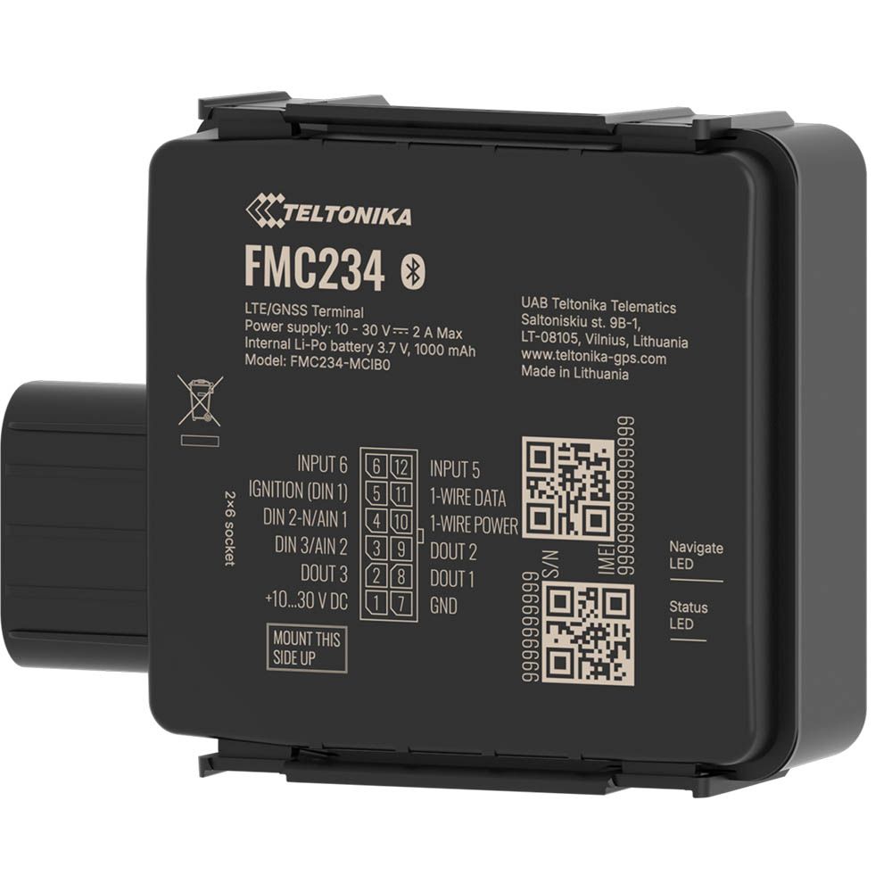 Teltonika FMC234 4G GPS tracker for motorcycles
