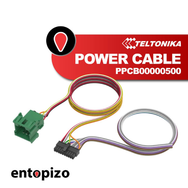 FMx6 series power cable with special FMS connector for heavy-duty transport (PPCB00000500)