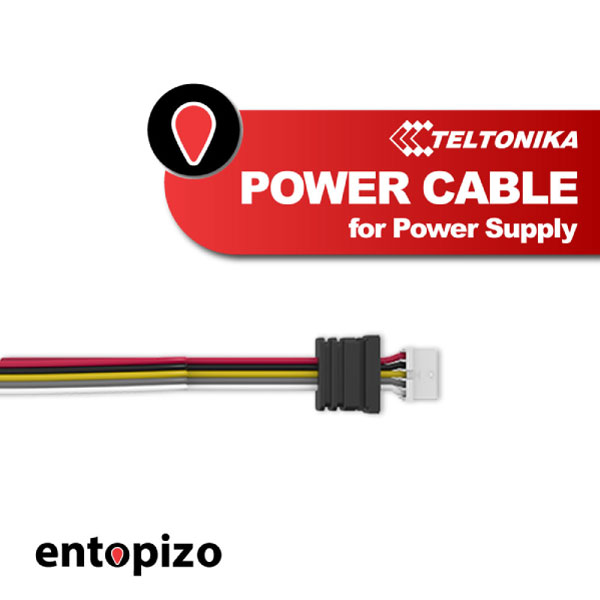 Teltonika FMx9xy Power Supply Cable without Fuse Box (PGWS00006010)