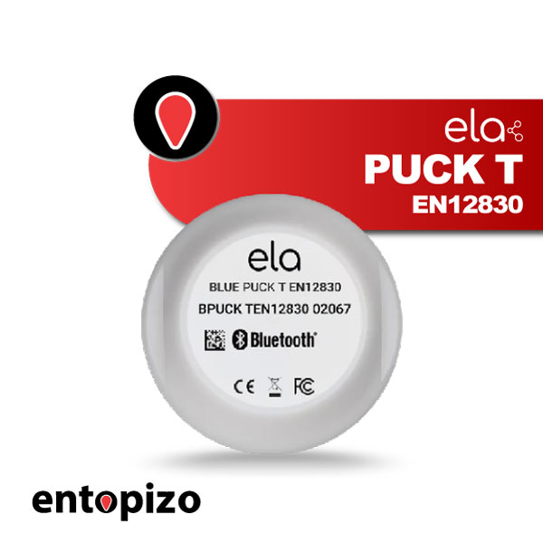ELA BLUE PUCK T EN12830 BLUETOOTH Tempeature Sensor