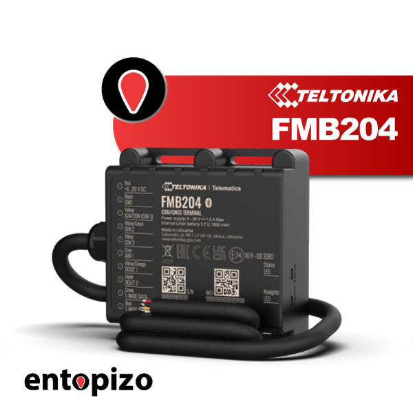 Teltonika FMB204 | GPS Tracker for Scooters and Boats