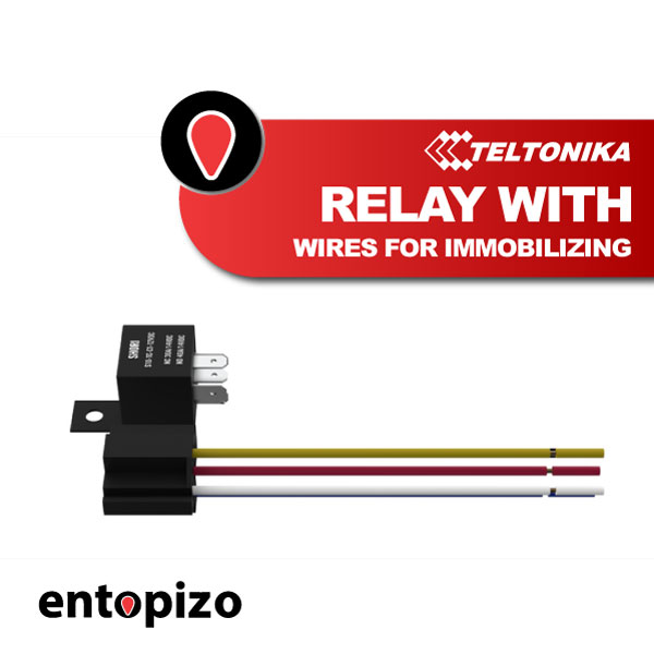 TELTONIKA RELAY WITH WIRES FOR IMMOBILIZING (PPEX00003260)