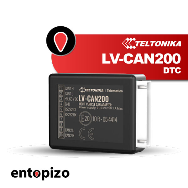 Teltonika LV-CAN200 DTC Light vehicle CAN adapter