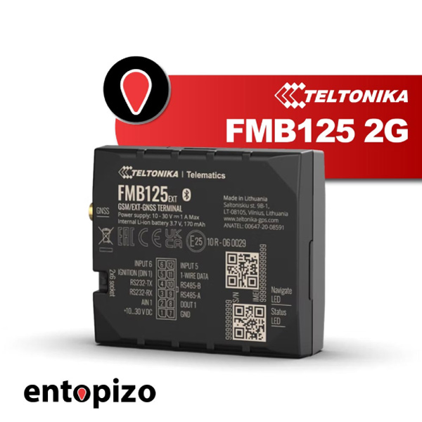 Teltonika FMB125 2G | GPS Tracker with camera compatibility