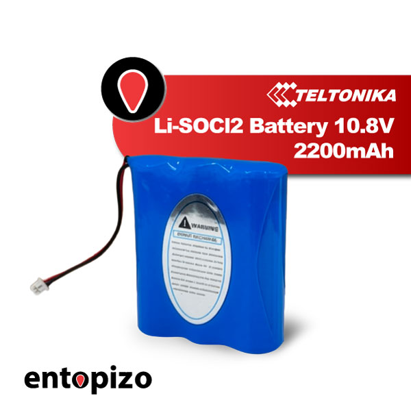 Teltonika Li-SOCl2 Battery 10.8V, 2200mAh (PPCB00003860)